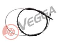 VE36061 - Linka hamulca ręcznego VEGGA /tarcze/ /tył/RENAULT MEGANE III GRANDTOUR 08-