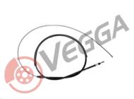 VE36069 - Linka hamulca ręcznego VEGGA /tarcze/ /tył/RENAULT LAGUNA II GRANDTOUR 05-