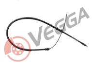 VE36072 - Linka hamulca ręcznego VEGGA /bębny/ /tył P/RENAULT KANGOO 97-