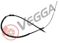 VE36074 - Linka hamulca ręcznego VEGGA /bębny/ /tył P/RENAULT KANGOO 97-