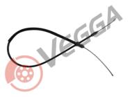 VE36079 - Linka hamulca ręcznego VEGGA /bębny/ /tył L/RENAULT CLIO II 98-