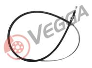 VE36081 - Linka hamulca ręcznego VEGGA /tarcze/ VAG POLO 01- /FABIA II 06-