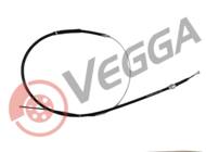 VE36088 - Linka hamulca ręcznego VEGGA /tarcze/ /tył/VAG ROOMSTER 06-