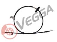 VE36095 - Linka hamulca ręcznego VEGGA /tarcze/ /tył L/ OPEL ASTRA J 07- /CHEVROLET CRUZE 09-