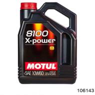 106143 MOT - Olej 10W60 MOTUL 8100 X-POWER 4l A3/B4 SN/CF