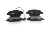 GH-410903 - Klocki hamulcowe GH /przód/ FIAT IDEA 04-/LANCIA MUSA 04-