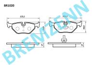 BR1020 - Klocki hamulcowe BREMZENN (odp.GDB1344) BMW 3 E36/E46/ROVER 75