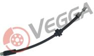 VE38148 - Przewód hamulcowy elastyczny VEGGA /tył L/ PSA 407 04-/C5 III 08-