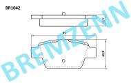 BR1042 - Klocki hamulcowe BREMZENN (odp.GDB1485) (-CZ) ALFA ROMEO MITO 08-/FIAT BRAVO II 06-