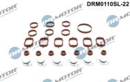 DRM0110SL-22 - Uszczelka kolektora ssącego DR.MOTOR /z zaślepkami/ (kpl 6 cyl. 22mm) BMW/LAND ROVER