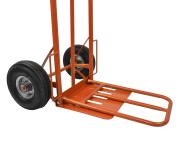 G71102 GEKO - Wózek transportowy 250kg 400x300mm(wysuwany podest) pomarańcz GEKO