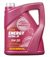 MN7906-5 - Olej 5W20 MANNOL ENERGY ULTRA JP 5L API SN ILSAC GF-5 DEXOS-1