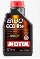 109102 MOT - Olej 5W20 MOTUL ECO-LITE 1L MS6395/9.55535-CR1/WSS-M2C930-A/GM dexos1 GEN2