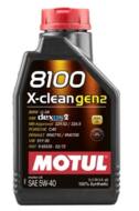 MOT 109761 - Olej 5W40 MOTUL 8100 X-CLEAN gen.2 1L 