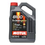 MOT 109762 - Olej 5W40 MOTUL 8100 X-CLEAN gen.2 5L c3