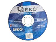 G00027 GEKO - Tarcza do cięcia metalu GEKO 125x1,0 /diaks/