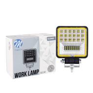 WLE46 MTH - Lampa robocza M-TECH ECONO 4'' 42xSMD3030 +Halo - Square 42W 10-30V Spot