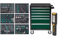 95126-368 SAT - Wózek narzędziowy SATA -6 szuflad z wkładami-368 narzędzi/szafka/skrzynka narzędziowa