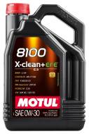 111678 MOT - Olej 0W30 MOTUL 8100 X-CLEAN+ EFE 5L ACEA C3/504.00/507.00/BMW LL-04/MB 229.52
