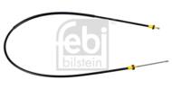 F101802 - Linka hamulca ręcznego FEBI /tył/ DACIA LOGAN 04-