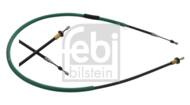 F49620 - Linka hamulca ręcznego FEBI RENAULT CLIO 05- PRAWA