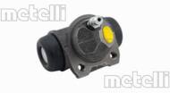 04-0599 MET - Cylinderek hamulcowy METELLI /tył L/ PSA/RENAULT AX (ZA) 1.4 4WD/1.4.4WD/R19 II