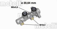 05-0513 MET - Pompa hamulcowa METELLI /+ABS/ CHEVROLET/DAEWOO MATIZ 0.8/1.0 98-/05-