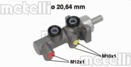 05-0696 MET - Pompa hamulcowa METELLI /-ABS/ DACIA/LADA/RENAULT LARGUS 1.6/LOGAN 04-