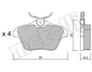 22-0113-0 MET - Klocki hamulcowe METELLI (odp.GDB1315/GDB1147) FIAT