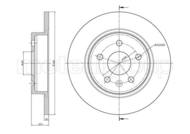 23-1002C MET - Tarcza hamulcowa METELLI COATED /tył/ koła 15" 268x12 OPEL/CHEVROLET