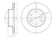 23-1064C MET - Tarcza hamulcowa METELLI COATED /przód/ 319x22 TOYOTA LAND CRUISER 96-02