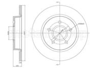 23-1242C MET - Tarcza hamulcowa METELLI COATED /tył/ 271x11 FORD FOCUS 11-