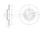 23-1759C MET - Tarcza hamulcowa METELLI /tył/ COATED PSA/OPEL 3008/308/C4 GRAND PICASSO/COMBO MPV/SPACE WAGON/GR