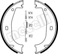 53-0016K MET - Szczęki hamulcowe METELLI /+zestaw instal/ (odp.GS8594) BMW E36