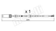 SU.298 MET - Czujnik klocków hamulcowych METELLI 