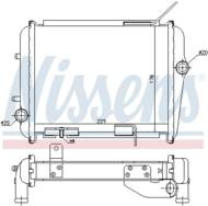 60362 NIS - Chłodnica wody NISSENS VAG