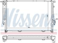 60693A NIS - Chłodnica wody NISSENS BMW