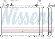 61792A NIS - Chłodnica wody NISSENS FIAT