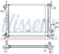 62074 NIS - Chłodnica wody NISSENS FORD