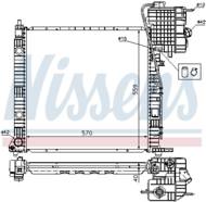 62559A NIS - Chłodnica wody NISSENS DB