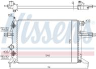 63248A NIS - Chłodnica wody NISSENS OPEL
