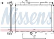 63606A NIS - Chłodnica wody NISSENS PSA