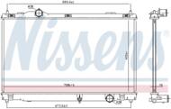 646856 NIS - Chłodnica wody NISSENS LEXUS 