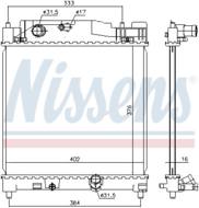 646915 NIS - Chłodnica wody NISSENS TOYOTA