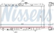 64718 NIS - Chłodnica wody NISSENS TOYOTA