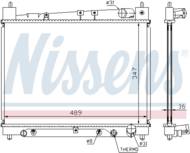 64799 NIS - Chłodnica wody NISSENS TOYOTA