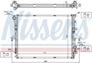 65276A NIS - Chłodnica wody NISSENS VAG