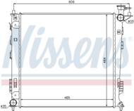 67517 NIS - Chłodnica wody NISSENS HYUNDAI