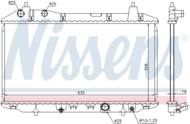 68147 NIS - Chłodnica wody NISSENS HONDA