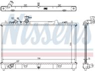 68507 NIS - Chłodnica wody NISSENS MAZDA 5MM